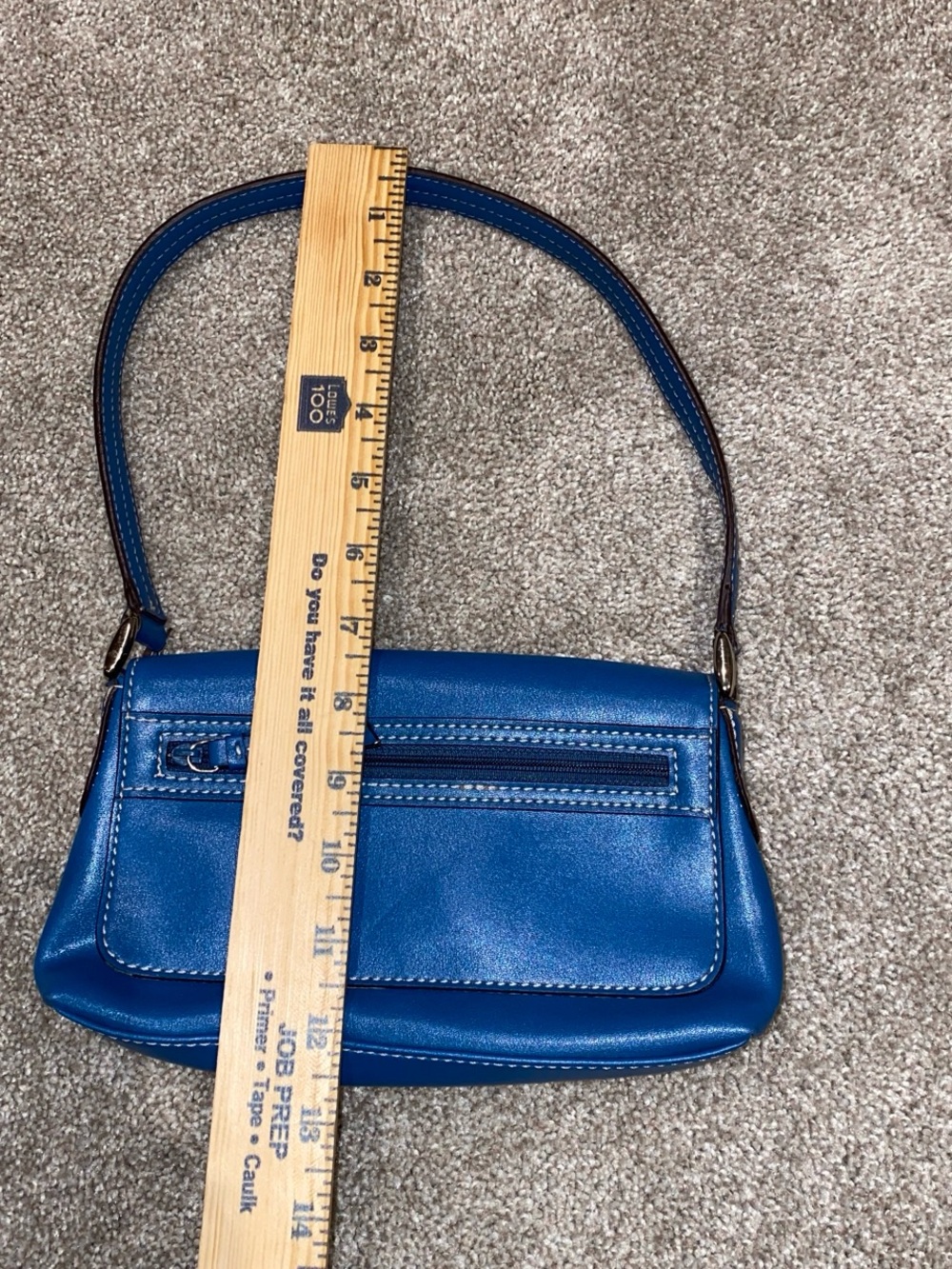 Nine West Blue Y2K Purse Handbag - Picture 6 of 8